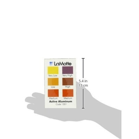 Lamotte Lamotte 1301 COLOR CHART, ALUMINUM IN SOIL 1301
